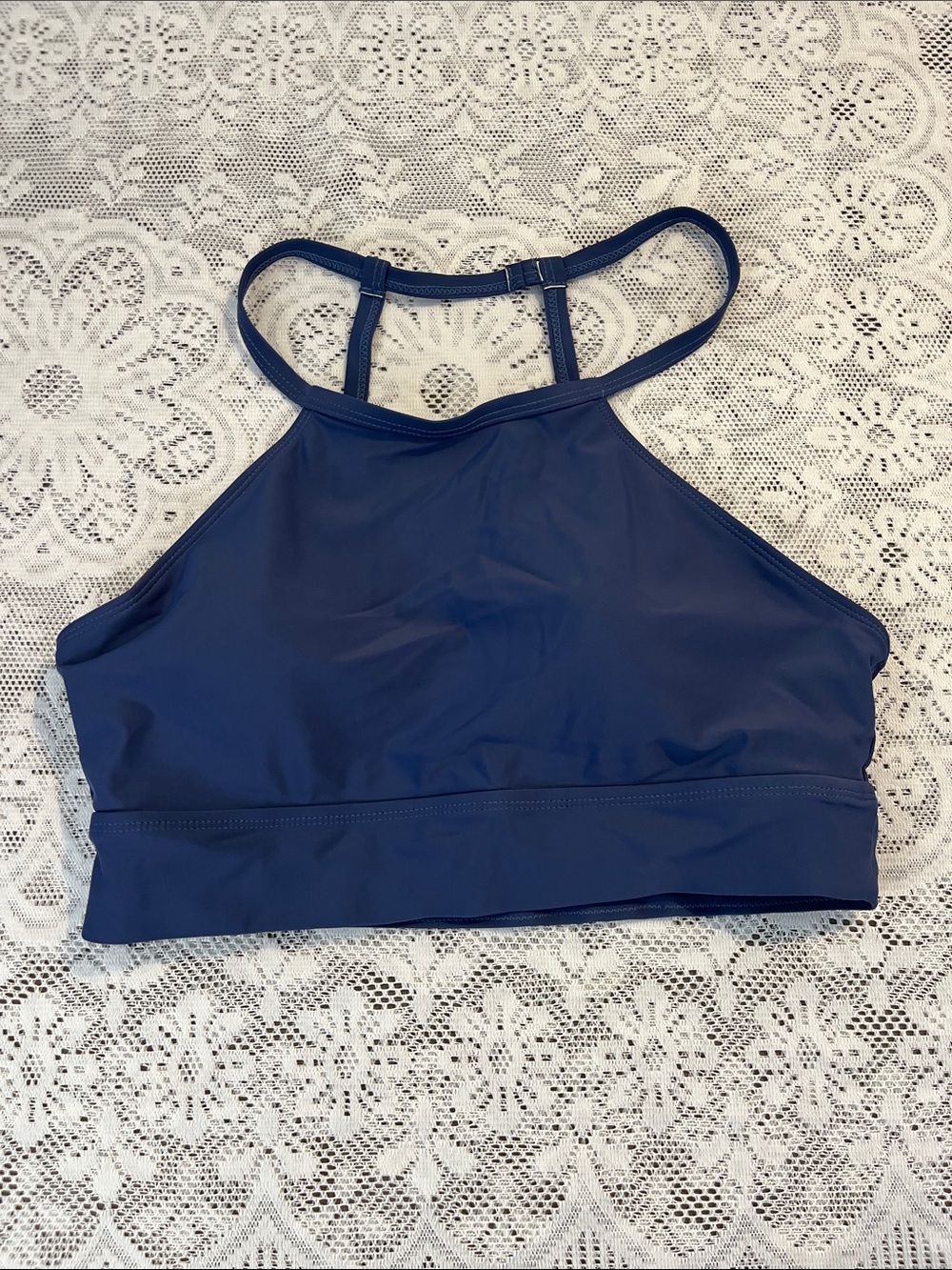 😻5for$15😻 High-Neck Navy Women’s Bralette Top